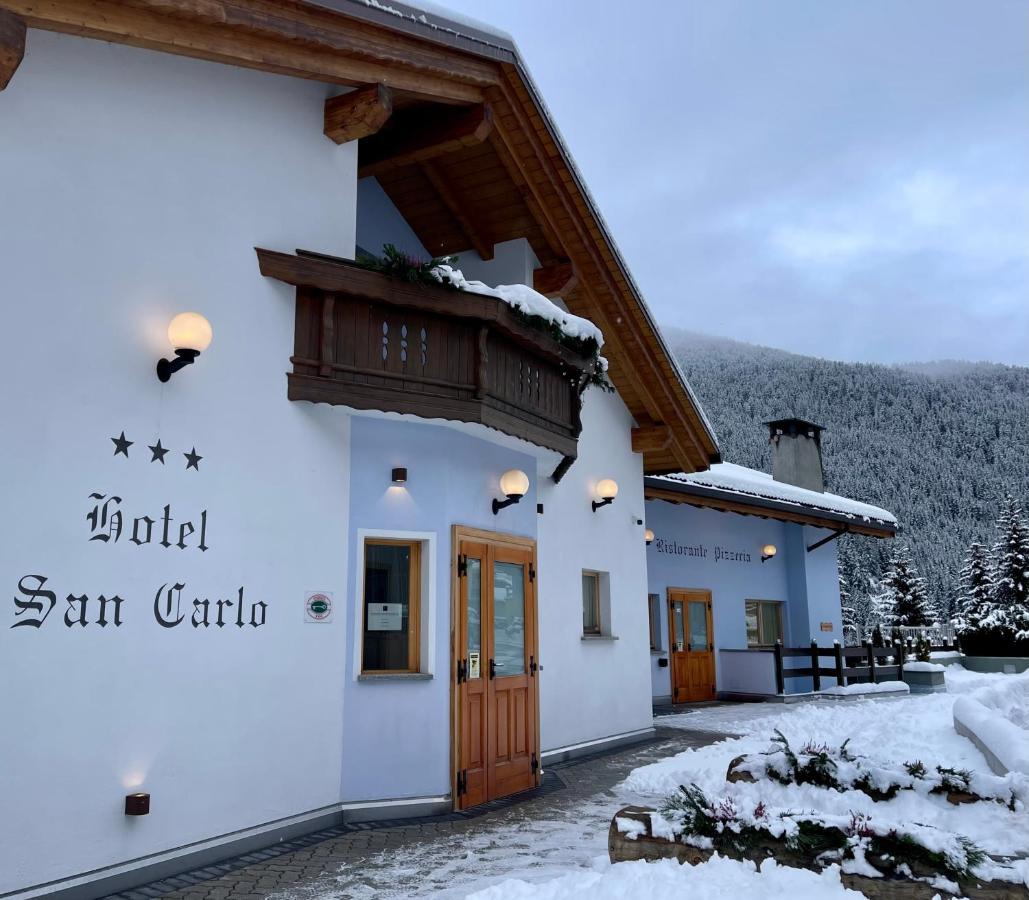 Hotel San Carlo, Tra Bormio E Livigno Isolaccia Bagian luar foto